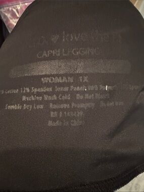 Black Caffe Luggage Inner Label Detail